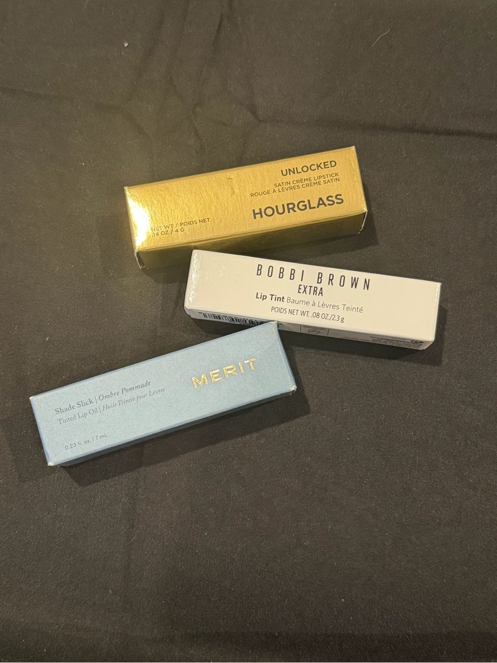 BNNO Lip Trio Bundle Bobbi Brown, Merit, Hourglass